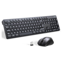 Ugreen MK006 wireless mouse and keyboard set 2.4Ghz - black