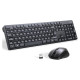 Ugreen MK006 wireless mouse and keyboard set 2.4Ghz - black