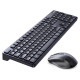 Ugreen MK006 wireless mouse and keyboard set 2.4Ghz - black
