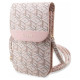 Guess Handbag GUWBHGCFSEP pink/pink GCube Stripe