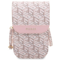 Guess Handbag GUWBHGCFSEP pink/pink GCube Stripe