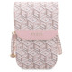 Guess Handbag GUWBHGCFSEP pink/pink GCube Stripe