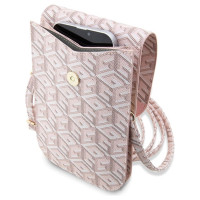 Guess Handbag GUWBHGCFSEP pink/pink GCube Stripe