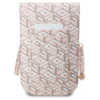 Guess Handbag GUWBHGCFSEP pink/pink GCube Stripe