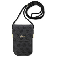 Guess 4G Metal Script Logo handbag - black