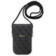 Guess 4G Metal Script Logo handbag - black
