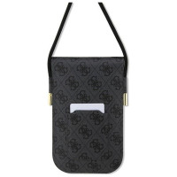 Guess 4G Metal Script Logo handbag - black