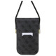 Guess 4G Metal Script Logo handbag - black