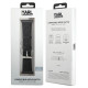 Karl Lagerfeld Saffiano Monogram strap for Apple Watch 38/40/41mm - black