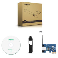 Ugreen US230 Gigabit 10/100/1000Mbps PCI-E Network Card - Black