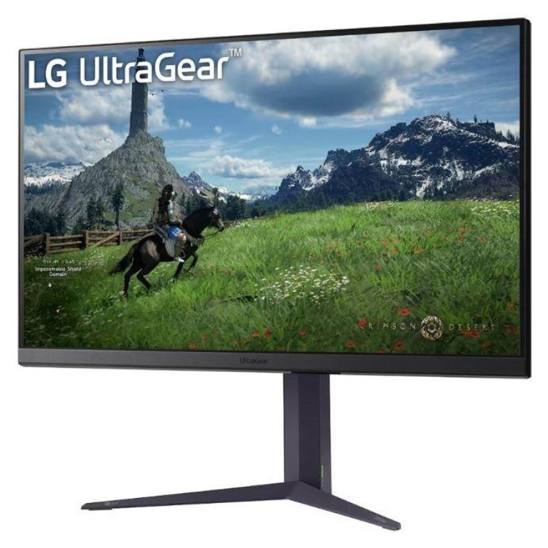 LG LCD Monitor|LG|31.5"|Panel IPS|2560x1440|16:9|180Hz|1 ms|Pivot|Height adjustable|Tilt|Colour Black|32GS85Q-B