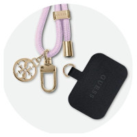 Guess CBDY Cord phone strap - lilac