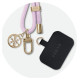 Guess CBDY Cord phone strap - lilac