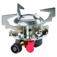 Meva Gas camping stove with gas cartridges (thread or valve) ATOS piezo igniter 1.8kW