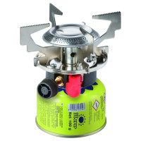Meva Gas camping stove with gas cartridges (thread or valve) ATOS piezo igniter 1.8kW
