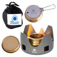 Meva Tourist alcohol stove fueled with ethanol and alcohol MEVA