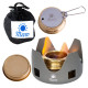 Meva Tourist alcohol stove fueled with ethanol and alcohol MEVA