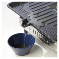 Meva Grill grate for a gas camping stove with a CAST IRON burner function