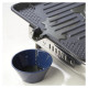 Meva Grill grate for a gas camping stove with a CAST IRON burner function