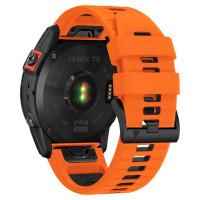 Tech-Protect IconBand Pro Strap for Garmin Fenix 3 / 5X / 3HR / 5X Plus / 6X / 6X Pro / 7X - Orange-Black