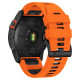 Tech-Protect IconBand Pro Strap for Garmin Fenix 3 / 5X / 3HR / 5X Plus / 6X / 6X Pro / 7X - Orange-Black