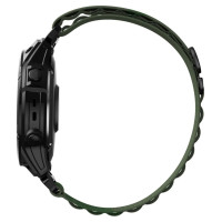 Tech-Protect Nylon Pro Strap for Garmin Fenix 3 / 5X / 3HR / 5X Plus / 6X / 6X Pro / 7X - Dark Green