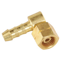 Meva Adapter angle connector 1/4'' LH for connecting a gas hose 8x15 mm