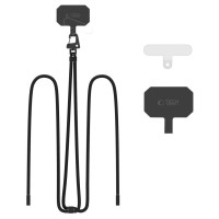 Tech-Protect C5S Rope Crossbody Strap Leash - Black