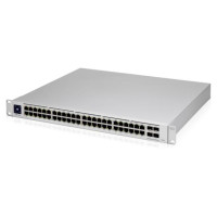 Ubiquiti Switch|UBIQUITI|USW-48-POE|Type L2|Rack|48x10Base-T / 100Base-TX / 1000Base-T|4xSFP|PoE ports 32|195 Watts|USW-48-POE