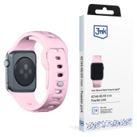 3Mk Protection 3mk Silicone Watch Strap for Apple Watch 42 / 44 / 45 / 49 mm - pink