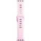 3Mk Protection 3mk Silicone Watch Strap for Apple Watch 42 / 44 / 45 / 49 mm - pink