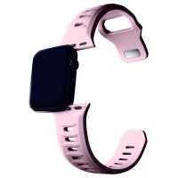 3Mk Protection 3mk Silicone Watch Strap for Apple Watch 42 / 44 / 45 / 49 mm - pink