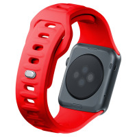 3Mk Protection 3mk Silicone Watch Strap for Apple Watch 38 / 40 / 41 mm - red