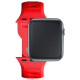 3Mk Protection 3mk Silicone Watch Strap for Apple Watch 38 / 40 / 41 mm - red
