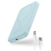 Baseus mini power bank 5000mAh 20W + USB-C cable (20V/3A) - blue