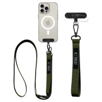 Tech-Protect C65 Rope Crossbody Leash - Olive