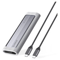 Orico AXM2F M.2 SATA SSD USB-C 3.2 Disk Case - Gray