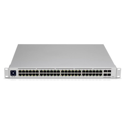 Ubiquiti Switch|UBIQUITI|USW-PRO-48-POE|Type L3|Rack|48x10Base-T / 100Base-TX / 1000Base-T|4xSFP|PoE+ ports 48|600 Watts|USW-PRO-48-POE