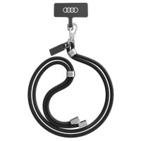 Audi Crossbody Universal Leash 120cm x 10mm - Black