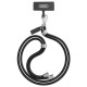 Audi Crossbody Universal Leash 120cm x 10mm - Black