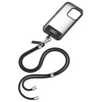 Audi Crossbody Universal Leash 120cm x 10mm - Black