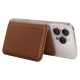 Uniq Lyden DS RFID Magnetic Wallet with Phone Stand - Brown