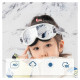 Qunature Panda Ski Goggles for Kids - Black/White