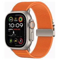 Tech-Protect Nylon Clasp for Apple Watch 44/45/46/49mm - Orange
