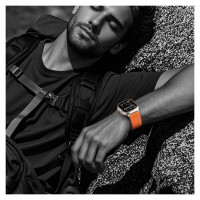 Tech-Protect Nylon Clasp for Apple Watch 44/45/46/49mm - Orange