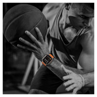 Tech-Protect Nylon Clasp for Apple Watch 44/45/46/49mm - Orange