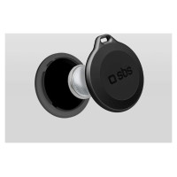 SBS Track My Circle Waterproof IP65 Locator Compatible with Apple Find My - Black