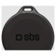 SBS Track My Circle Waterproof IP65 Locator Compatible with Apple Find My - Black