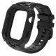 Tech-Protect Armor Strap for Huawei Watch Fit 3 / 4 / 4 Pro - Black