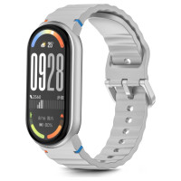 Tech-Protect Silicone Sport Strap for Xiaomi Smart Band 8 / 9 / 10 / NFC - Gray